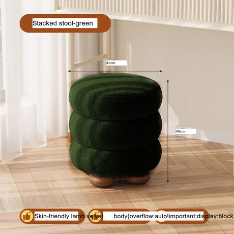 FANMINGDI Tashkent Elegant Upholstery Makeup Stool from FANMINGDI