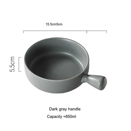 LIVETAI Seiryu Elegant Ceramic Noodle Bowl from LIVETAI