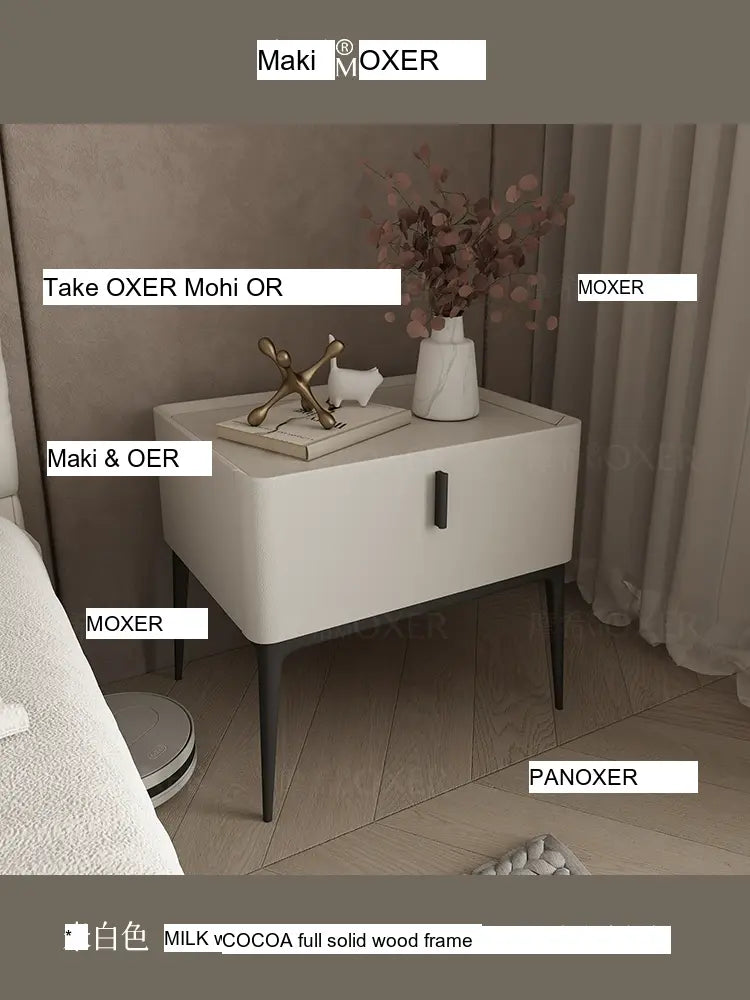 MOXER Lira Modern Simple Nightstand Table from MOXER