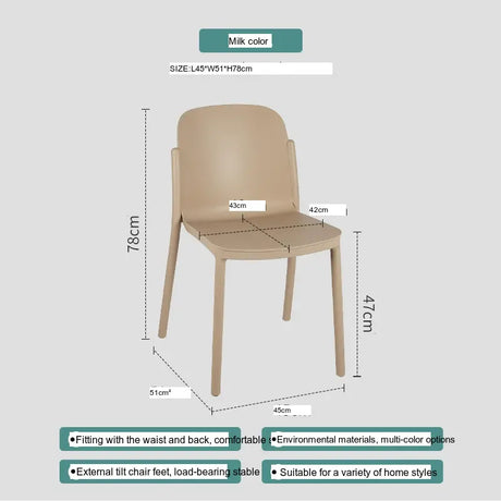 ABOUT WHITE Alaric Sleek Ergonomic High Chair from ABOUT WHITE
