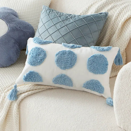 YOULI Astrid Cozy Plush Flowered Pillow Case from YOULI