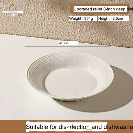 MH Calista Elegant Chic Ceramic Tableware Set from MH