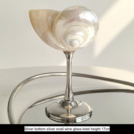 LIVETAI Marisol Elegant Natural Conch Shell Goblet from LIVETAI