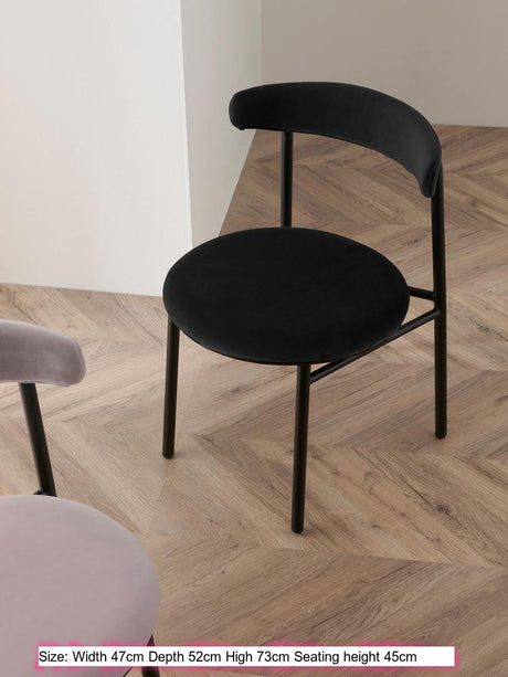 GENJI Elysian Luxe Nordic Metal Bar Chair from GENJI