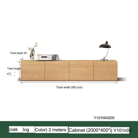 GENJI Lira Elegant Solid Wood TV Cabinet from GENJI