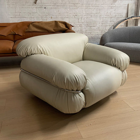 SOOGOOD Juniper Stylish Steel Rim Designer Sofa - Bauhaus Inspired from SOOGOOD