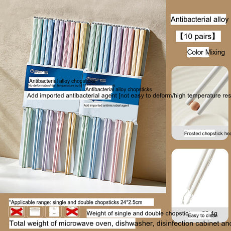 MOSE Antibacterial Metal Chopsticks Set from MOSE