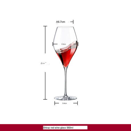 RONA Swan Wine Glass High-End Glossy Set from RONA