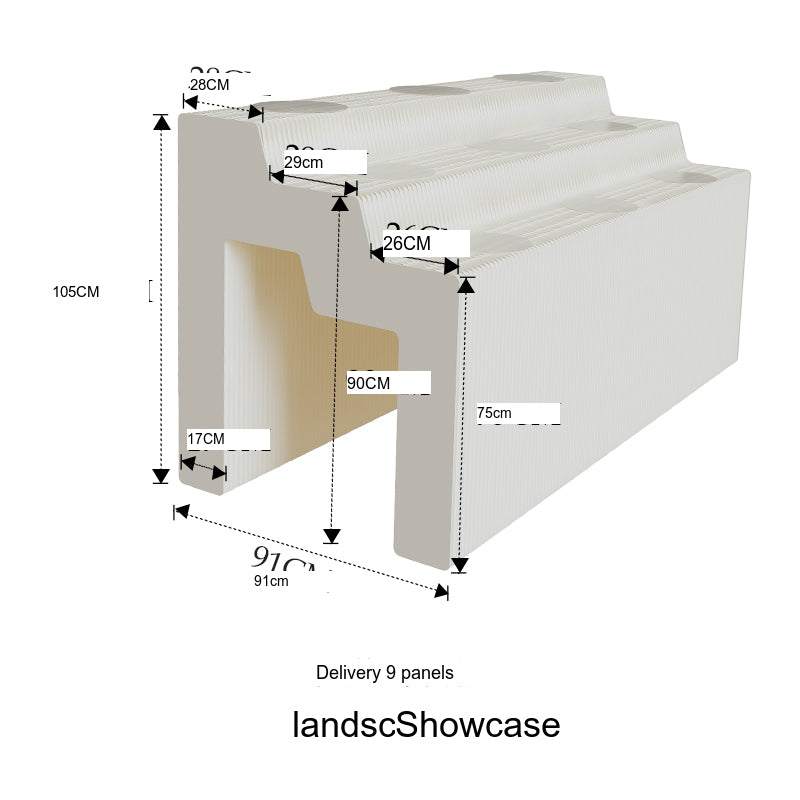 SHIBA Iseki Versatile Custom Display Cabinet from SHIBA