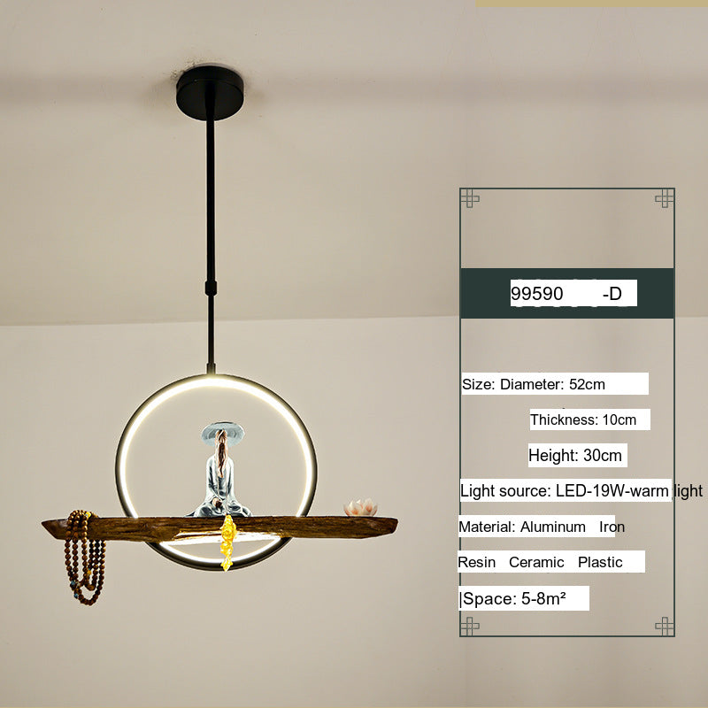 BOJI Minoru Stylish LED Ceiling Lamp Chinese Style from BOJI