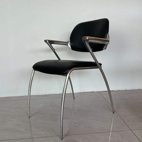 NIYE Marisabel Vintage Solid Wood Leisure Chair from NIYE