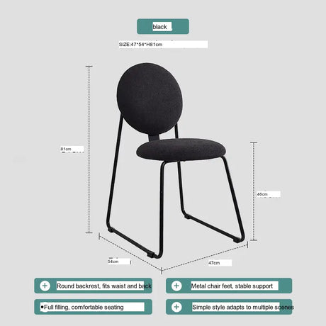 ABOUT WHITE Suyama Elegant Minimalist Dining Chair from ABOUT WHITE