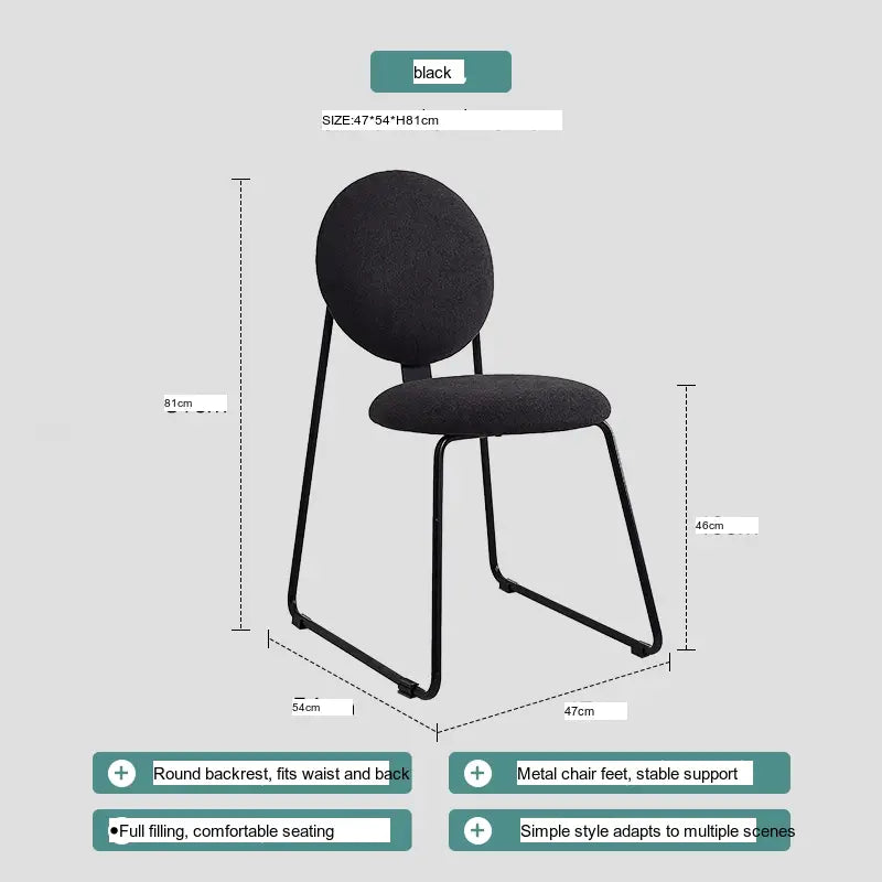 ABOUT WHITE Suyama Elegant Minimalist Dining Chair from ABOUT WHITE