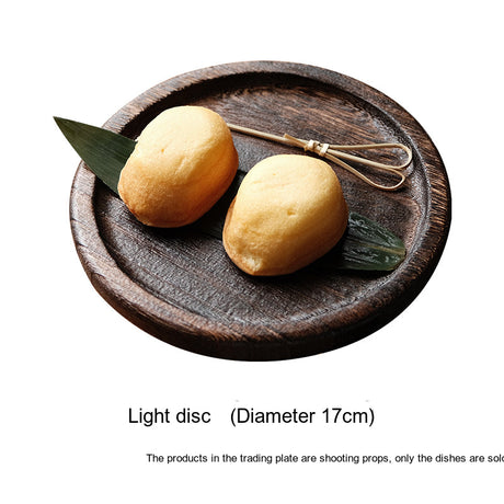 PAULOWNIA Katsumi Elegant Roasted Wood Tray from PAULOWNIA