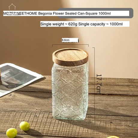 MH Zephyra Elegant Airtight Storage Jar from MH
