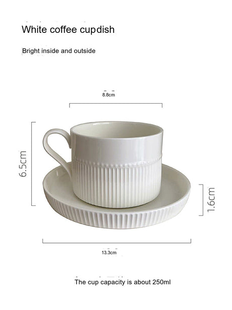 LIVETAI Santiago Elegant Retro Ceramic Cup from LIVETAI