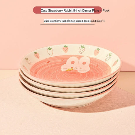 MOSE Cute Strawberry Tableware Set from MOSE
