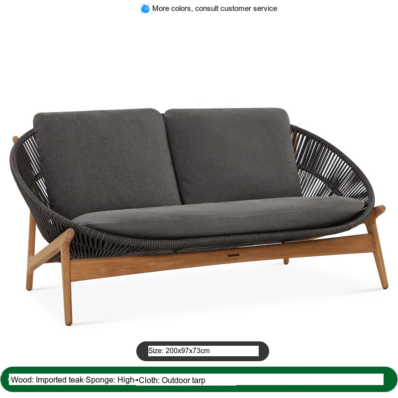 DIME GARDEN Valois Waterproof Sunscreen Outdoor Sofa from DIME GARDEN