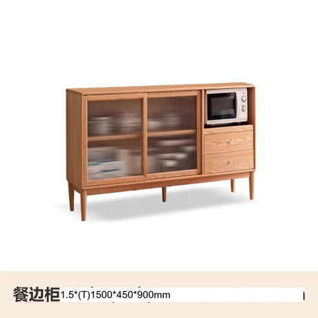 GENJI Akihiro Elegant Solid Wood High Cabinet from GENJI