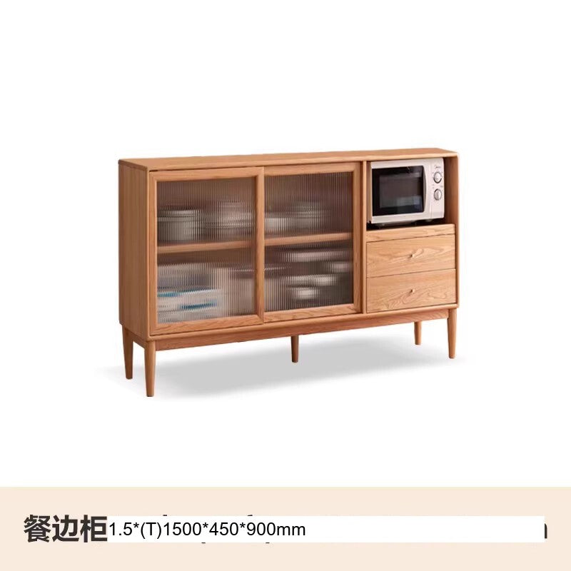 GENJI Akihiro Elegant Solid Wood High Cabinet from GENJI