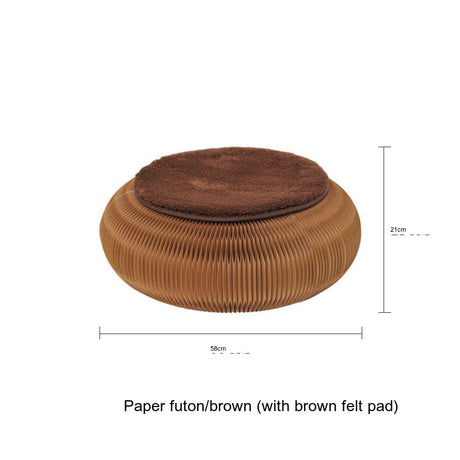 SHIBA Santiago Compact Folding Round Stool - Creative Space-Saving Design from SHIBA