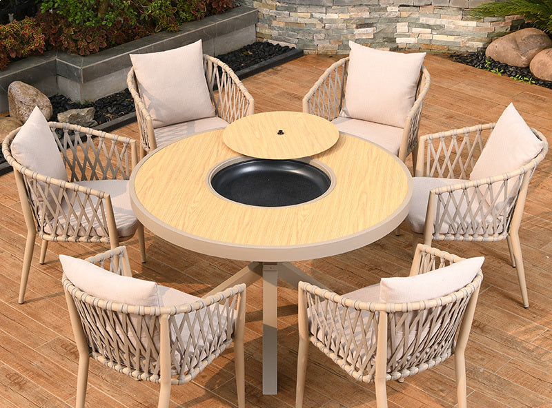 MOJIA Eirik Scandinavian Outdoor Lounge Chair for Serene Spaces from MOJIA