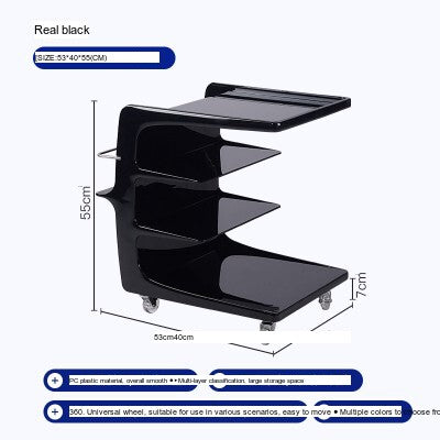 NIYE Josiah Elegant Acrylic Coffee Table Storage System from NIYE