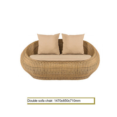 OMONO Valencia Chic Modern Leisure Round Coffee Table Set from OMONO