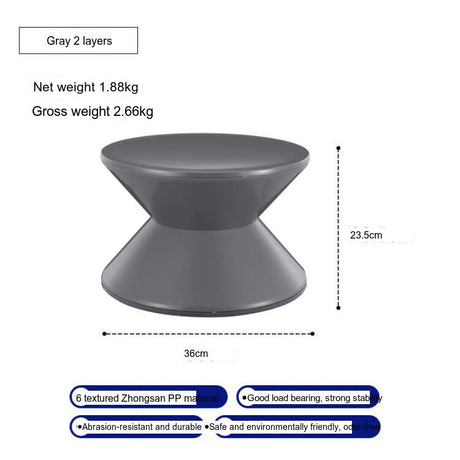 NIYE Ashtoria Chic Hourglass Design Small Stool from NIYE
