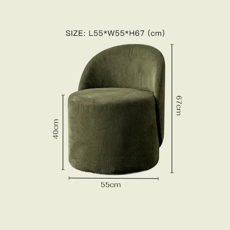 LAZYSPACE Lily Makeup Stool from LAZYSPACE
