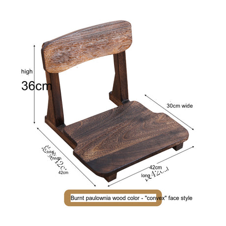 PAULOWNIA Sakura Comfortable Minimalist Bay Window Bed Stool from PAULOWNIA