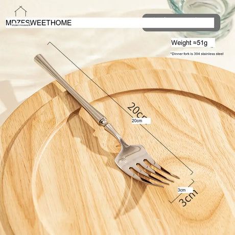 MH Isadora Elegant Stainless Steel Tableware Set from MH