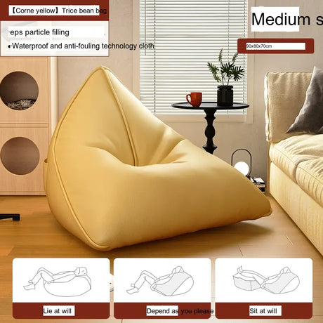LEDONG Kenji Versatile Cozy Bean Bag Chair from LEDONG