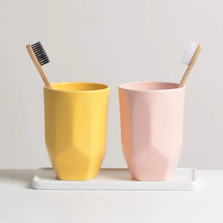 TIANRUN Marisol Elegant Ceramic Mouthwash Glass from TIANRUN