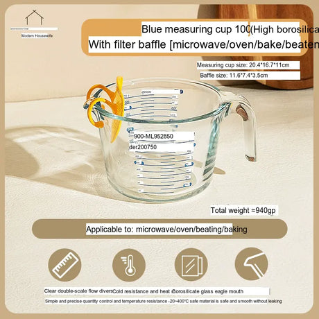 MH Alhambra Ultra-Precise Heat-Resistant Measuring Cup Set from MH