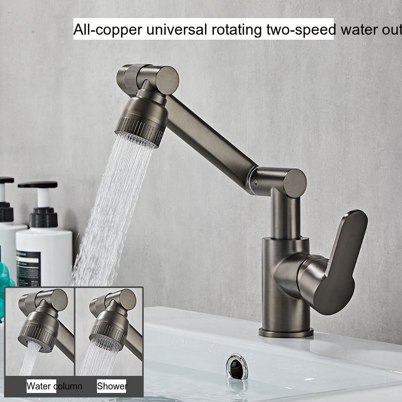 Universal Rotating Copper Washbasin Faucet from Kaiyashi