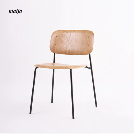 MIKA Modern Scandinavian Natural Wood Highchair from MIKA