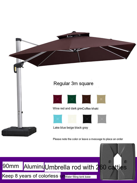 ZIYE Araminta Eco-Friendly Patio Umbrella from ZIYE