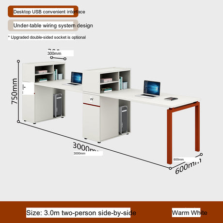 MUTINI Calypso Minimalist Ergonomic Office Desk Set from MUTINI