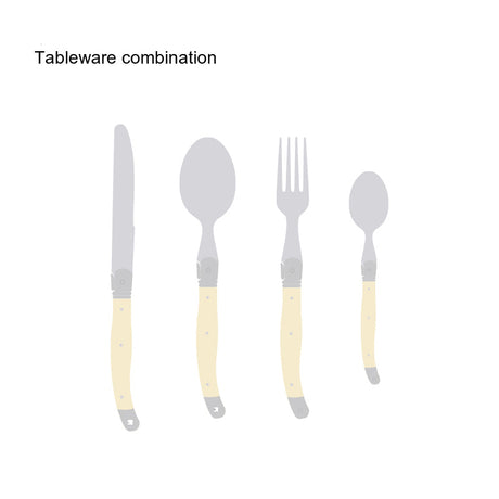 EPIUS Aranjuez Sleek Scandinavian Stainless Steel Tableware Set from EPIUS