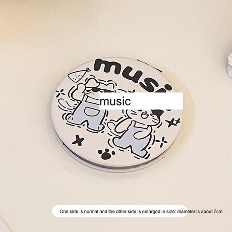 MI XIAOXIAO Kyoto Sleek Compact Small Portable Mirror from MI XIAOXIAO