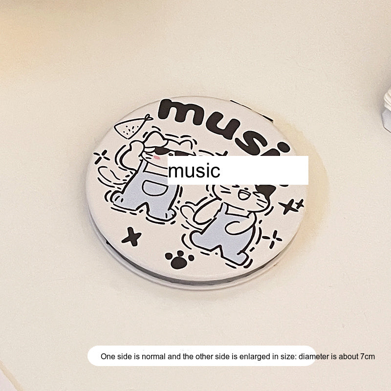 MI XIAOXIAO Kyoto Sleek Compact Small Portable Mirror from MI XIAOXIAO