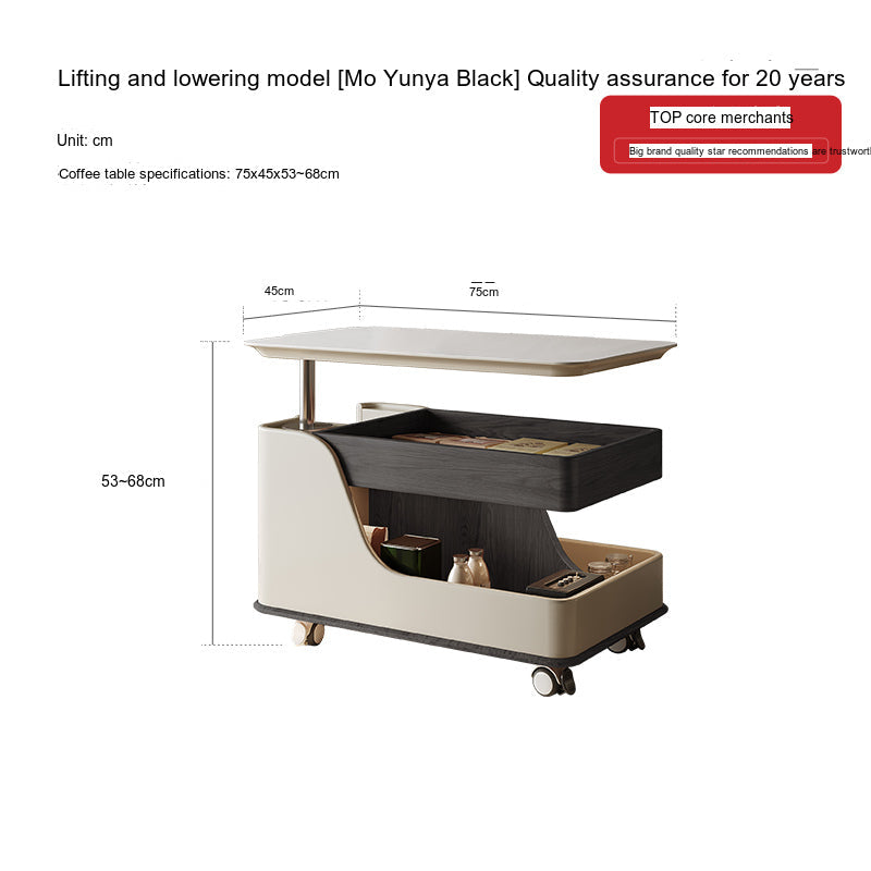 QUANMU Iskandar Modern Simple Multifunctional Coffee Table from QUANMU