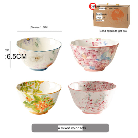 MOSE Twelve Flower Rice Bowl from MOSE
