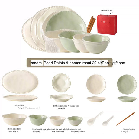MOSE Creamproof Dish Set from MOSE