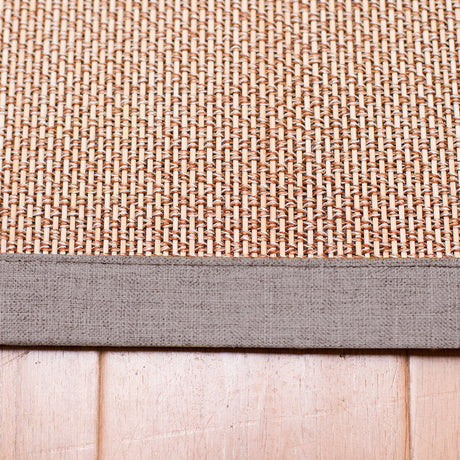 PAULOWNIA Haruki Eco-Friendly Round Yoga Mat Tatami Craft from PAULOWNIA