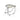 THOUGHTS Marcellus Transparent Folding Makeup Stool from THOUGHTS