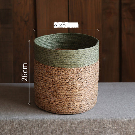 JUHAN Kaori Elegant Floral Storage Round Basket from JUHAN