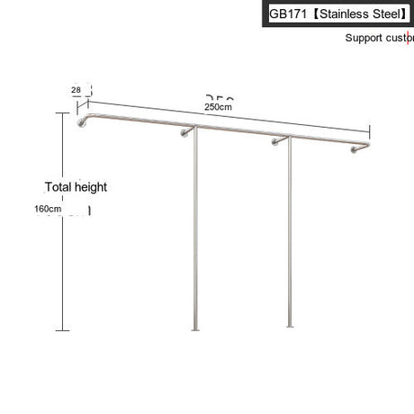 SM Hazel Wall-Mounted Side Hanging Display Shelf from SM