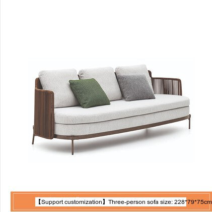 RATTAN SPACE Alhambra Chic 3-Piece Sofa Set from RATTAN SPACE